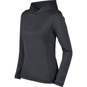 Horka - Equestrian Pro Embossed Hoodie - Antraciet - Maat XL