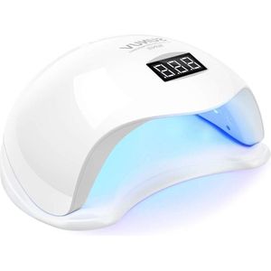 Elektrische Nageldroger 36W LED UV Nagellampe Nageltrockner Smart 2.0 Gel-Nagellack Timer Sensor LCD-Bildschirm Home & Beauty Salon SUN5 Geschenk Frauen Valentinsgeschenk Paare Ehepartner