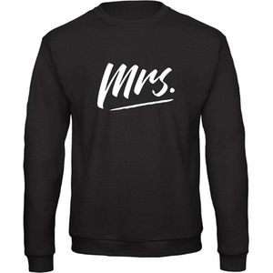 Mr & Mrs Trui Sweater (Mrs - Maat M) | Koppel Cadeau | Valentijn Cadeautje voor hem & haar