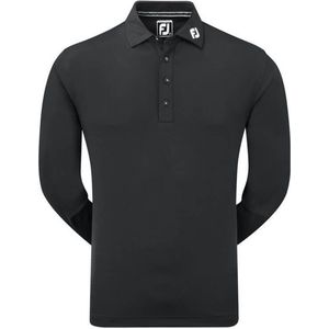 Footjoy Thermolite Golf Longsleeve Polo Zwart