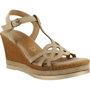 Marco Tozzi dames sandaal Taupe TAUPE 37