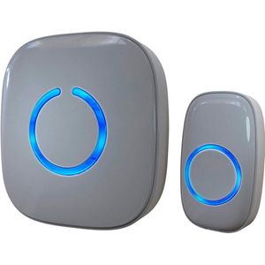Deurbel - draadloze deurbel met ontvangers – wireless doorbell – duurzaam - eenvoudig te installeren