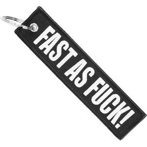 Fast As Fuck! - Sleutelhanger - Motor - Scooter - Auto - Universeel - Accessoires