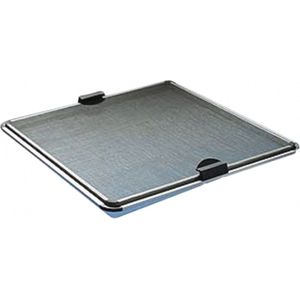 Gebo aluminium Hor 495 x 495mm voor Dekluik zonder Flens