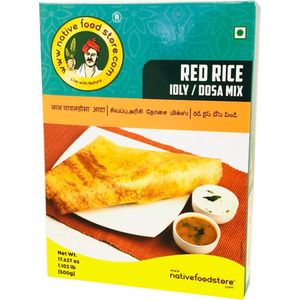 Native Food - Rode Rijst Dosa Mix - Pannenkoekenmix - 3x 500 g