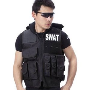 SWAT Vest Carnaval - Volwassenen - Politie - Leger - One Size Verstelbaar - Een Stuk