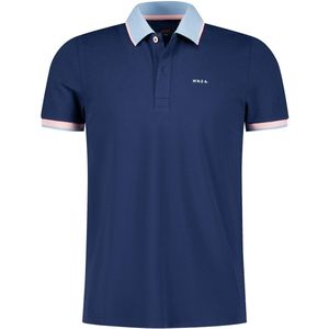 New Zealand poloshirt korte mouw donkerblauw
