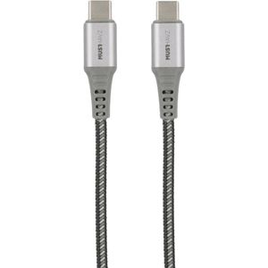 Musthavz USB-C naar USB-C Kabel 1 Meter - Zwart