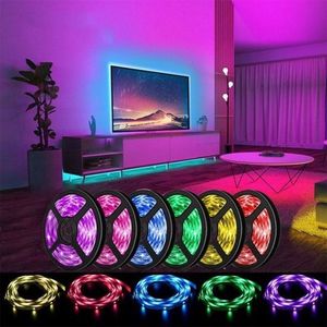 Led Strip - Smart Led strip 2 X 5 Meter Wifi - SMD 5050 RGB LED 16 Miljoen Kleuren - Bestuurbaar met App - 2022 Model - Geschikt voor iOS en Android - RGB LED Verlichting