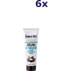 6x Inecto Naturals Argan Oil Body Lotion