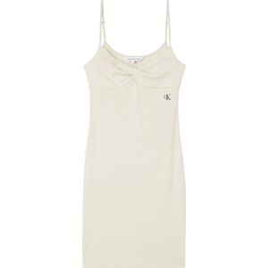 CALVIN KLEIN DAMES-Jurk--ACF Eggshell-Maat M