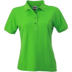 James and Nicholson Dames/dames Werkkleding Poloshirt (Kalk groen)
