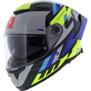 MT Thunder 4 SV Integraal helm Ergo zwart blauw geel M