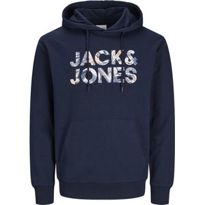 JACK&JONES JJEBRYAN CORP LOGO SWEAT HOOD NOOS Heren Trui - Sky Captain