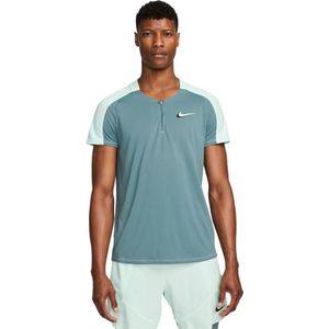 Nike Court Dri Fit Slam Ultimate Polo Met Korte Mouwen Heren - Mineral Slate / Mint Foam / Mint Foam / White - L