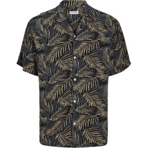 JACK&JONES PLUS JJEJEFF TROPICAL AOP RESORT SHIRT SN PLS Heren Overhemd - Maat EU4XL US2XL