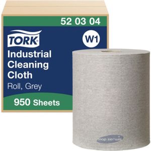 Tork industriele reinigingsdoek grijs W7, 1st (520304)