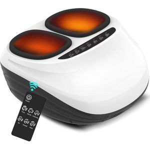 Voetmassager met Warmte en Luchtcompressie - Diepe Shiatsu Voetmassage voor Pijnverlichting en Circulatieverbetering