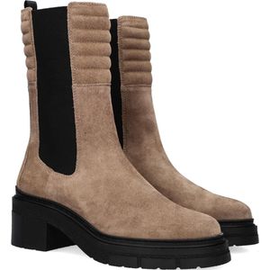 Unisa Jina Chelsea boots - Enkellaarsjes - Dames - Taupe - Maat 38