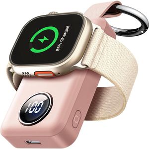 Joyroom Powerbank 2000mAh Geschikt voor Apple Watch - Roze