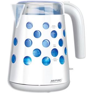 MPM - Waterkoker in Modern Design - 1,7 Liter - Wit