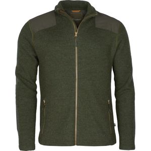 Lappland Gevilt Wollen Vest - Green Melange