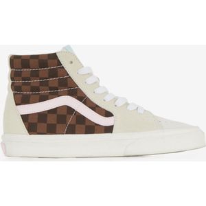 Vans SK8-Hi W Dames Sneakers (Maat 40) Beige/Bruin/Roze - Casual