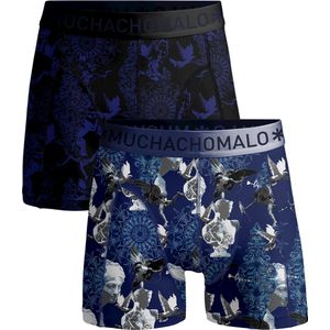 Muchachomalo Boys Boxershorts - 2 Pack - Maat 146/152 - 95% Katoen - Jongens Onderbroeken