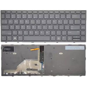 Notebook Toetsenbord geschikt voor o.a. HP ProBook 430-G5 / 440-G5 / 640-G5 Series - P/N: L01071-001