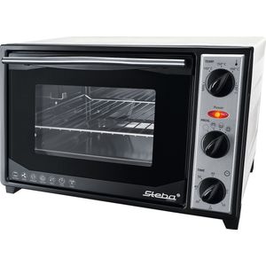 Steba KB 27 U Mini - Kleine oven - Wit - Zilver - Zwart