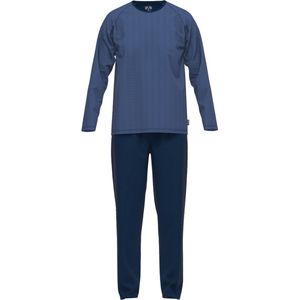 CECEBA Traveller Heren Pyjama - ronde hals - Blauw - Maat 4XL