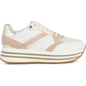 Geox D Kency Dames Sneakers - Wit - Maat 39