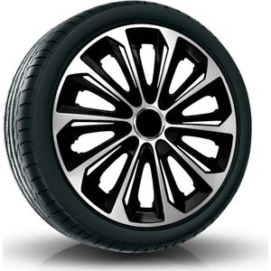 NRM Extra Sterk - Universele wieldop 15"" - zilver/zwart 1 stuk