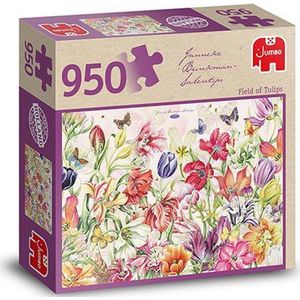 Jumbo Premium Collection Puzzel Janneke Brinkman Field Of Tulips Veld Vol Tulpen - Legpuzzel