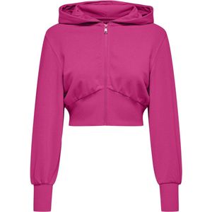 ONLY KOGBELLA L/S ZIP HOOD SHORT UB SWT Meisjes Trui - Maat 134/140