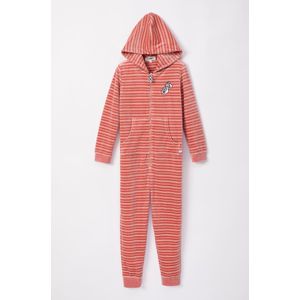 Woody Unisex Onesie roze-gebroken wit st - maat 16Y