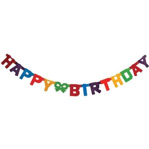 Slinger - verjaardag - letterslinger - happy birthday - verjaardag - feestversiering - versiering