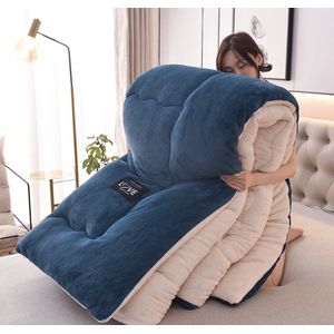 Super Warme Winter Fleece Dekbed King Extra groot Size (Winter Fleece Comforter)