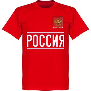 Rusland Team T-Shirt 2020-2021 - Rood - L