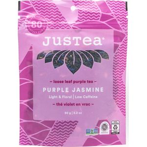 Navulverpakking | Purple Jasmine Losse thee | 90 gram |Theekado | 100 % natuurlijk
