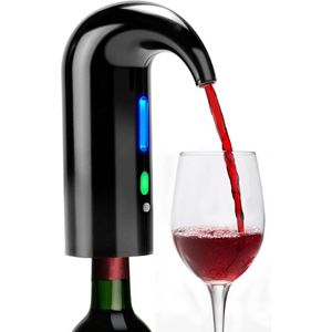Elektrische wijnbeluchter - Draagbaar - One-touch - Rode en witte wijn - USB oplaadbaar .