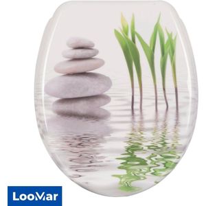 LooMar WC Bril met softclose - Toiletbril met deksel - Met Print