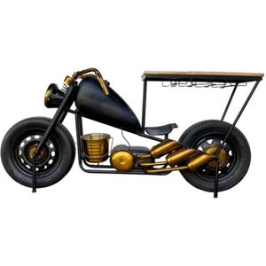 Industrieel wijnrek - Harley - Bijzettafel 175 cm