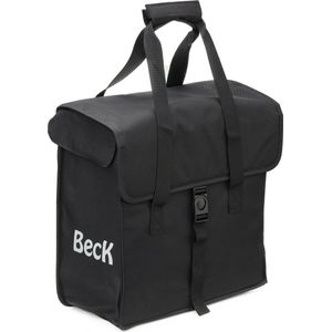 BECK Canvas Shopper zwart