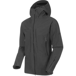 Mammut Masao HS Capuchon Jas Heren, zwart Maat XL