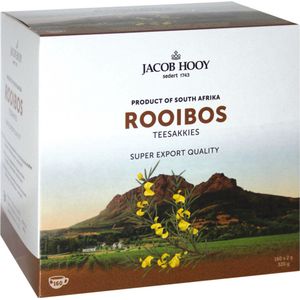 3x Jacob Hooy Rooibos Theezakjes 160 stuks