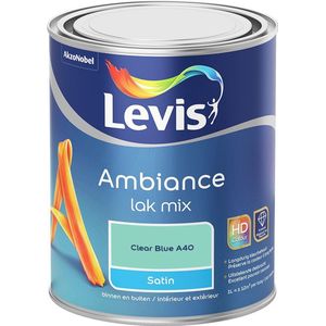 Levis Ambiance Lak Satin Mix - Clear Blue A40 - 1 L