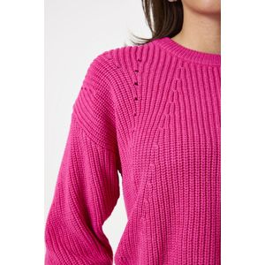 GARCIA Dames Trui Roze Long mouws - Maat M