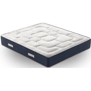 iLoveSleep - Matras ROYAL MEMORY 140x200 Traagschuim met Koudschuim Matras - Dikte 30 cm - Anti-allergisch - extra stevig