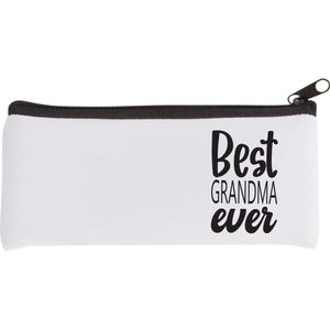 Akyol - best grandma ever Etui - Oma - oma mama - moederdag - cadeau - verjaardag - oma - 20 bij 9 cm